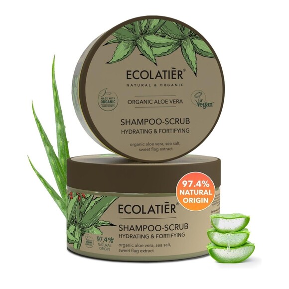 Shampoo Scrub & Scalp Exfoliator with Organic Aloe Vera New & SEALED - Picture 4 of 4